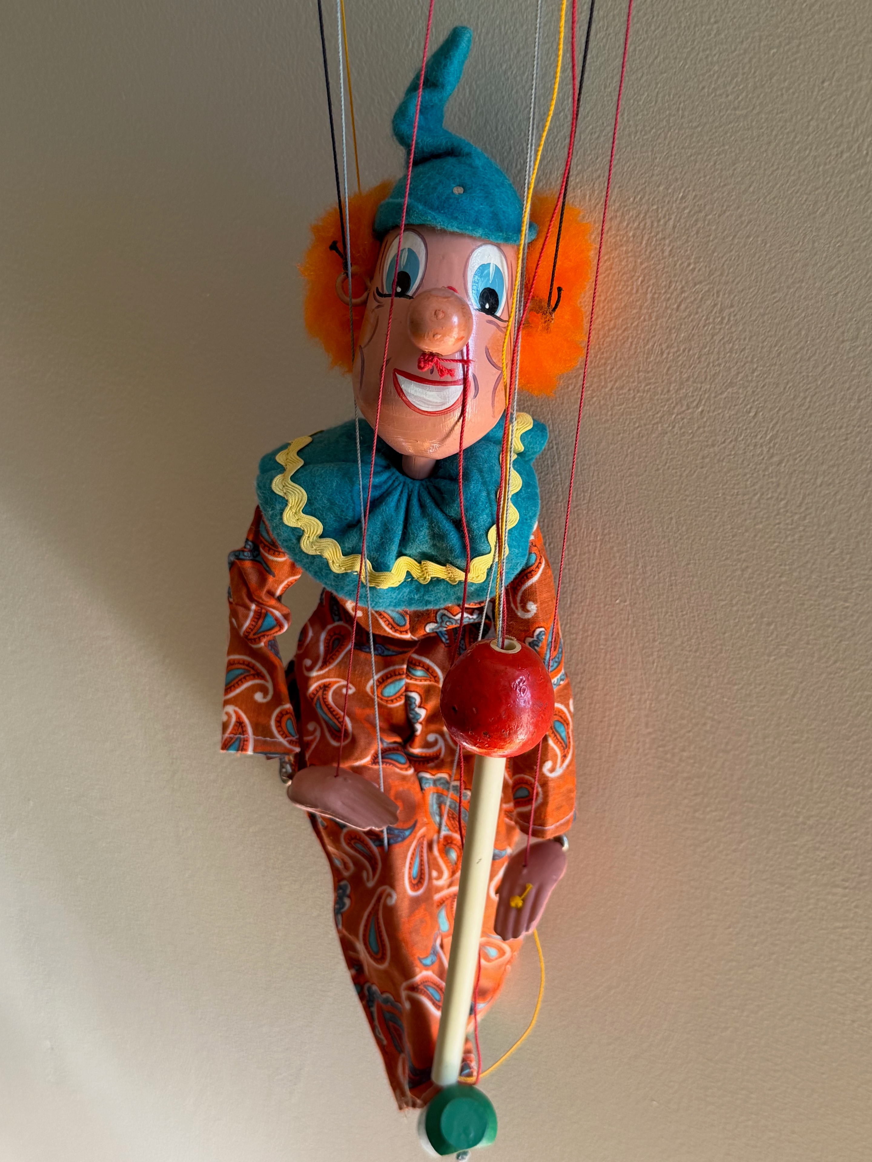 Tricky Willy Marionette Pelham Puppets, England, c. late 1970s