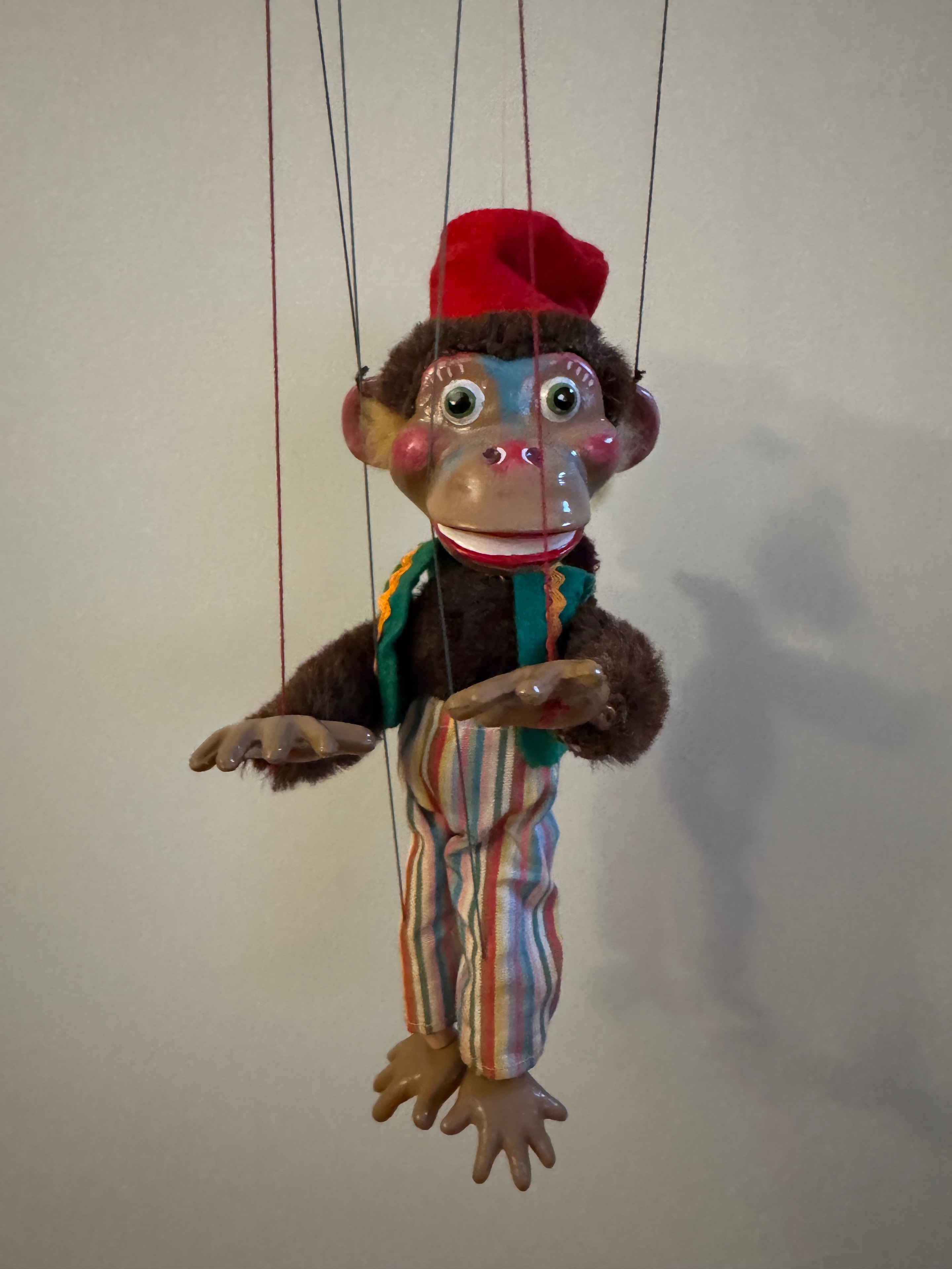 Monkey Marionette Pelham Puppets, England, c. late 1970s